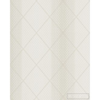 MARBURG Catania 58647 fehér kockás Elegáns tapéta