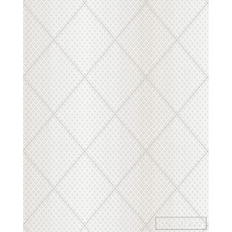 MARBURG Catania 58650 fehér kockás Elegáns tapéta