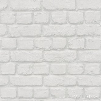   Rasch Bricks & Wood II 587203 Térhatású törtfehér tégla mintás tapéta