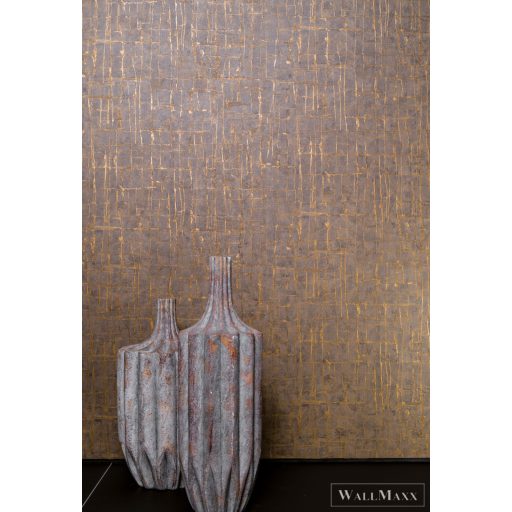 MARBURG Dieter Langer Tango 58809 barna kő mintás Modern tapéta