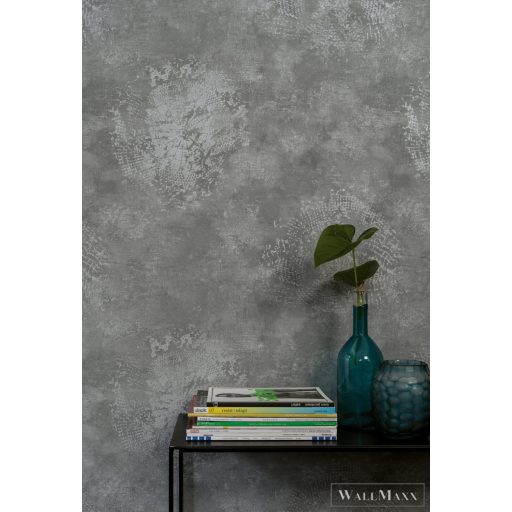 MARBURG Dieter Langer Tango 58823 szürke jégvirág mintás Uni tapéta