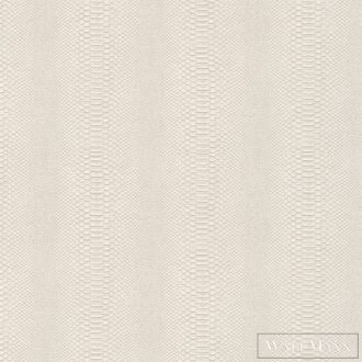   MARBURG Dieter Langer Tango 58840 fehér kígyóbőr mintás Uni tapéta