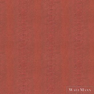   MARBURG Dieter Langer Tango 58845 vörös kígyóbőr mintás Uni tapéta