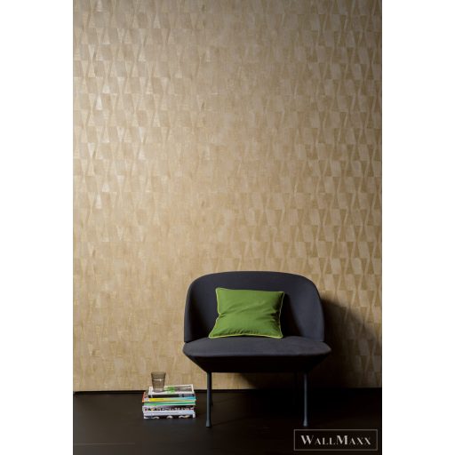 MARBURG Dieter Langer Tango 58852 arany geometria mintás Elegáns tapéta