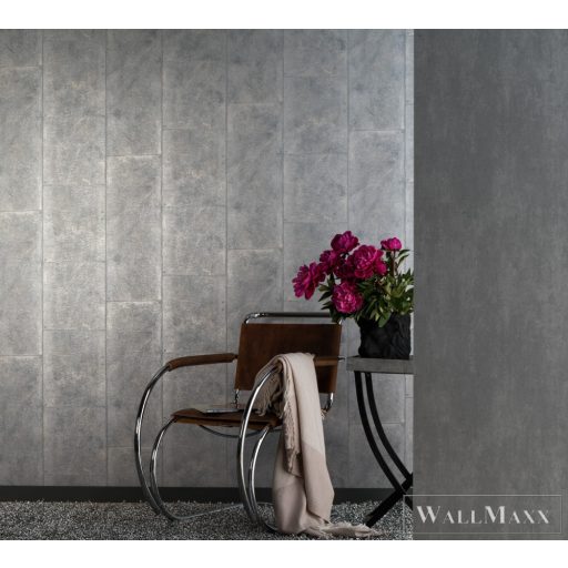 Marburg Loft 2023 59334 ezüst Tér-hatású 3D-mintás Modern tapéta