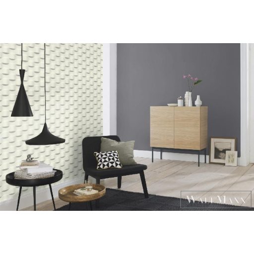 Rasch sötét szürke semleges tapéta 607758