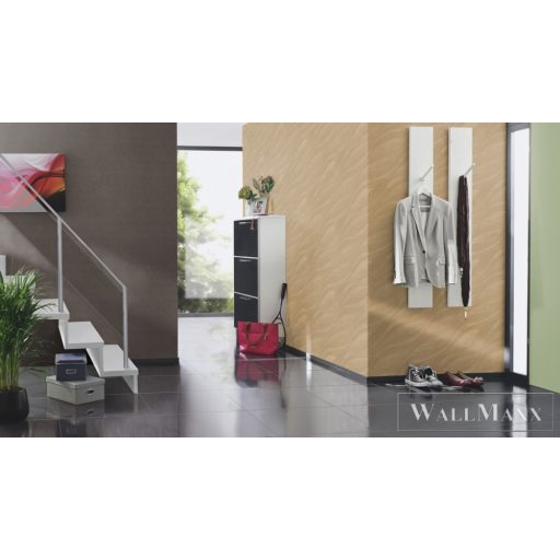 RASCH Sky Lounge 608052 arany hullámos elegáns tapéta