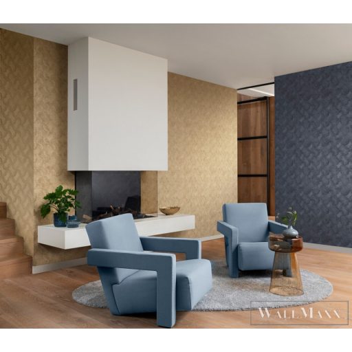 RASCH Sky Lounge 608151 arany puzzle mintás elegáns tapéta