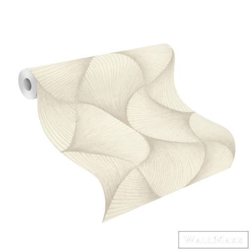 RASCH Sky Lounge 608229 krémfehér kagyló mintás elegáns tapéta