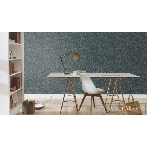 RASCH Sky Lounge 608359 kék mikádó mintás elegáns tapéta