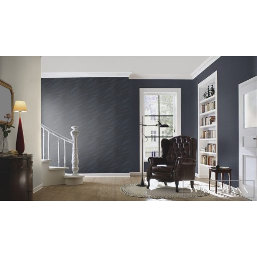 RASCH Sky Lounge 608717 kék absztrakt mintás uni tapéta