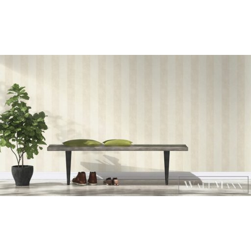 Rasch TIMEOUT Tapetenwechsel 2024 608946 krémszínű Klasszikus csíkos tapéta