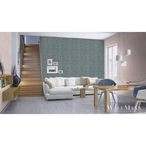 RASCH LINARES 2023 617542 MODERN TAPÉTA TÜRKIZ