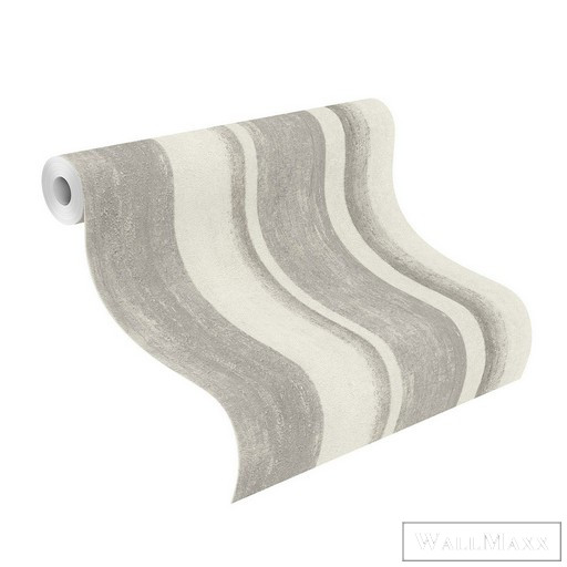 RASCH LINARES 2023 617764 CSÍKOS TAPÉTA FEHÉR