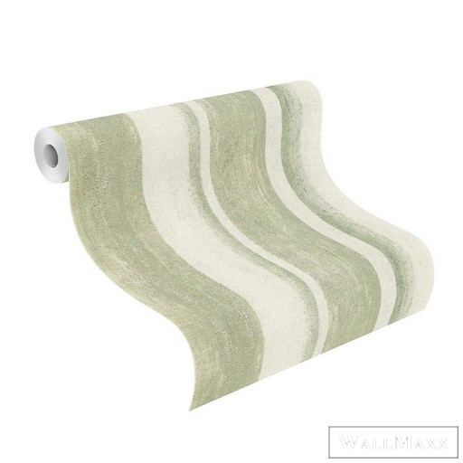 RASCH LINARES 2023 617771 CSÍKOS TAPÉTA ZÖLD