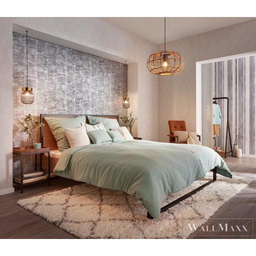 RASCH LINARES 2023 617788 CSÍKOS TAPÉTA KÉK