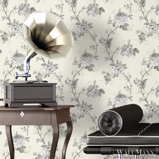 ICH Aromas 622-5 bézs virág mintás klasszikus tapéta