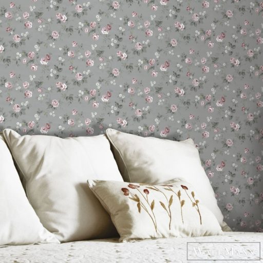 ICH Aromas 623-3 bézs kis virág mintás klasszikus tapéta