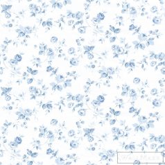 ICH Aromas 623-4 kék kis virág mintás klasszikus tapéta