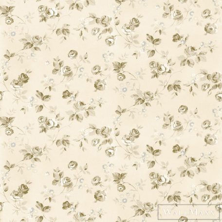 ICH Aromas 623-5 bézs kis virág mintás klasszikus tapéta