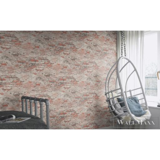 RASCH TAPETENWECHSEL 2021 DESIGN TAPÉTA 625554 BARNA szürke