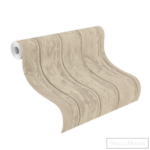 Rasch Bricks & Wood II 626315 Elegáns bézs hajópadló mintás tapéta