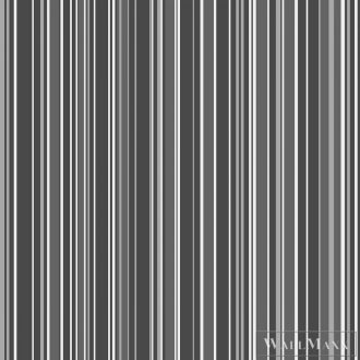ICH Aromas 628-2 sötét csíkos klasszikus tapéta