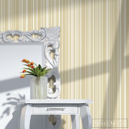 ICH Aromas 628-4 bézs csíkos klasszikus tapéta