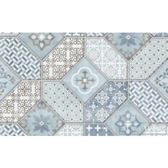   ERISMANN Imitations 2 6315-08 kék Design csempe mintás tapéta