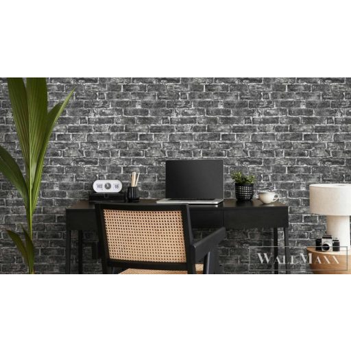ERISMANN Imitations 2 6318-15 grafit Rusztikus tégla mintás tapéta