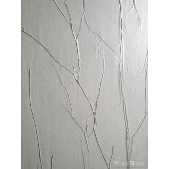   MARBURG Crush Motion 63424 krémfehér ágas-bogas Gyűrött tapéta