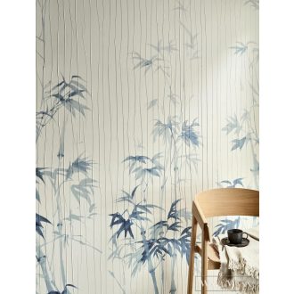   MARBURG Crush Motion 63443 krémfehér bambusz mintás Gyűrött digitális panel