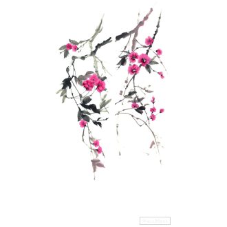   MARBURG Crush Motion 63446 fehér virág mintás Gyűrött digitális panel