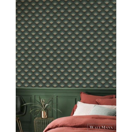 RASCH SANSA 2021 637618 TAPÉTA zöld DESIGN
