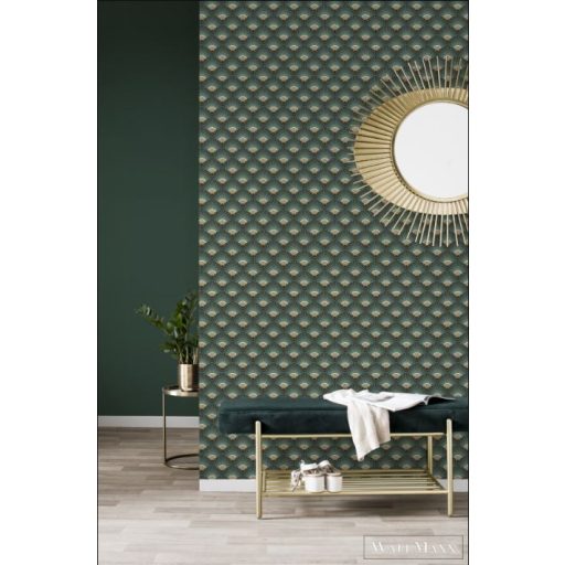 RASCH SANSA 2021 637618 TAPÉTA zöld DESIGN