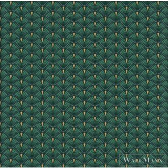 RASCH SANSA 2021 637915 DESIGN TAPÉTA ZÖLD