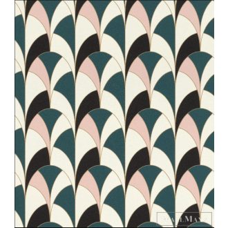 RASCH SANSA 2021 638011 DESIGN TAPÉTA kék fehér