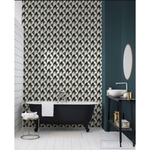 RASCH SANSA 2021 638011 DESIGN TAPÉTA kék fehér