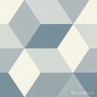 RASCH SANSA 2021 638127 DESIGN TAPÉTA KÉK