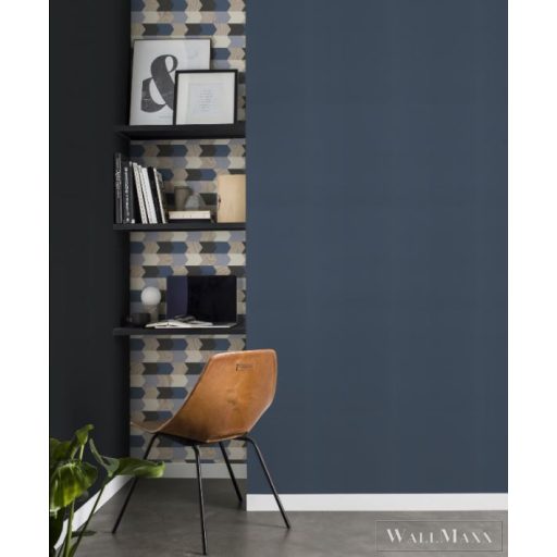 RASCH SANSA 2021 638219 DESIGN TAPÉTA KÉK