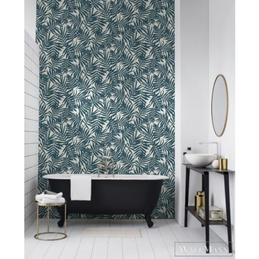 RASCH SANSA 2021 639117 DESIGN TAPÉTA kék