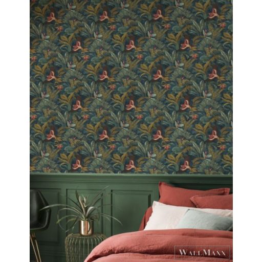 RASCH SANSA 2021 639216 DESIGN TAPÉTA zöld