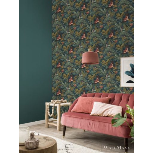 RASCH SANSA 2021 639216 DESIGN TAPÉTA zöld