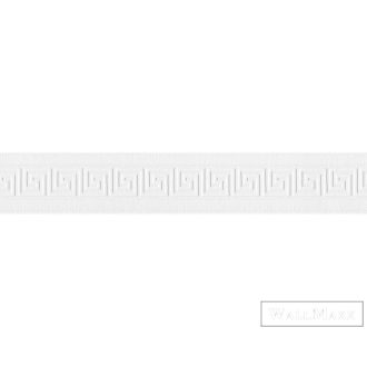   AS CREATION Only Borders 64011-6 fehér görög mintás klasszikus bordűr