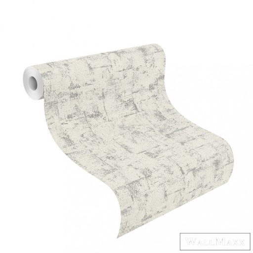 Rasch Astra 2023 648973 ezüst Kő-mintás Modern tapéta