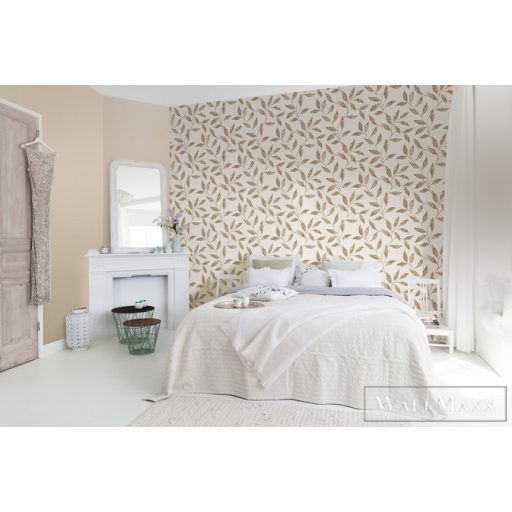 Rasch TIMEOUT Tapetenwechsel 2024 651201 bézs Natúra levél mintás tapéta