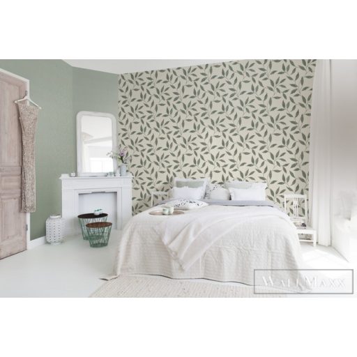 Rasch TIMEOUT Tapetenwechsel 2024 651232 zöld Natúra levél mintás tapéta