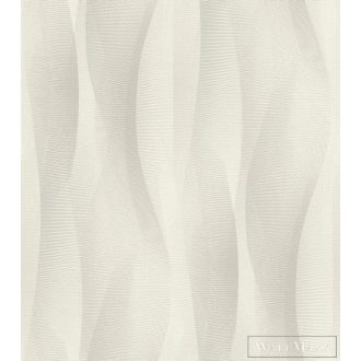   Rasch TIMEOUT Tapetenwechsel 2024 651508 törtfehér Elegáns hullámos tapéta
