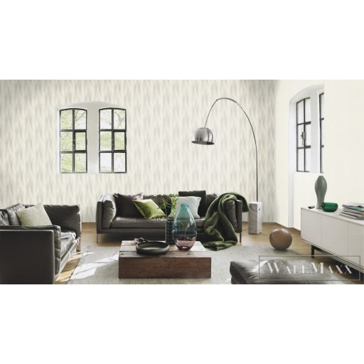 Rasch TIMEOUT Tapetenwechsel 2024 651508 törtfehér Elegáns hullámos tapéta