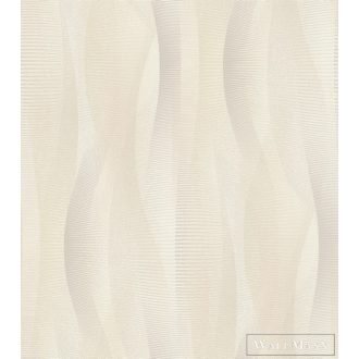   Rasch TIMEOUT Tapetenwechsel 2024 651515 krémszínű Elegáns hullámos tapéta